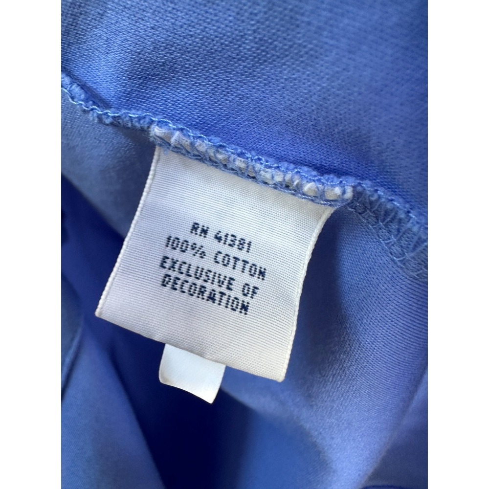 Polo Ralph Lauren Pima Soft Touch Cotton Shirt Mens XL Blue Rugby Pony Stretch - Picture 7 of 10